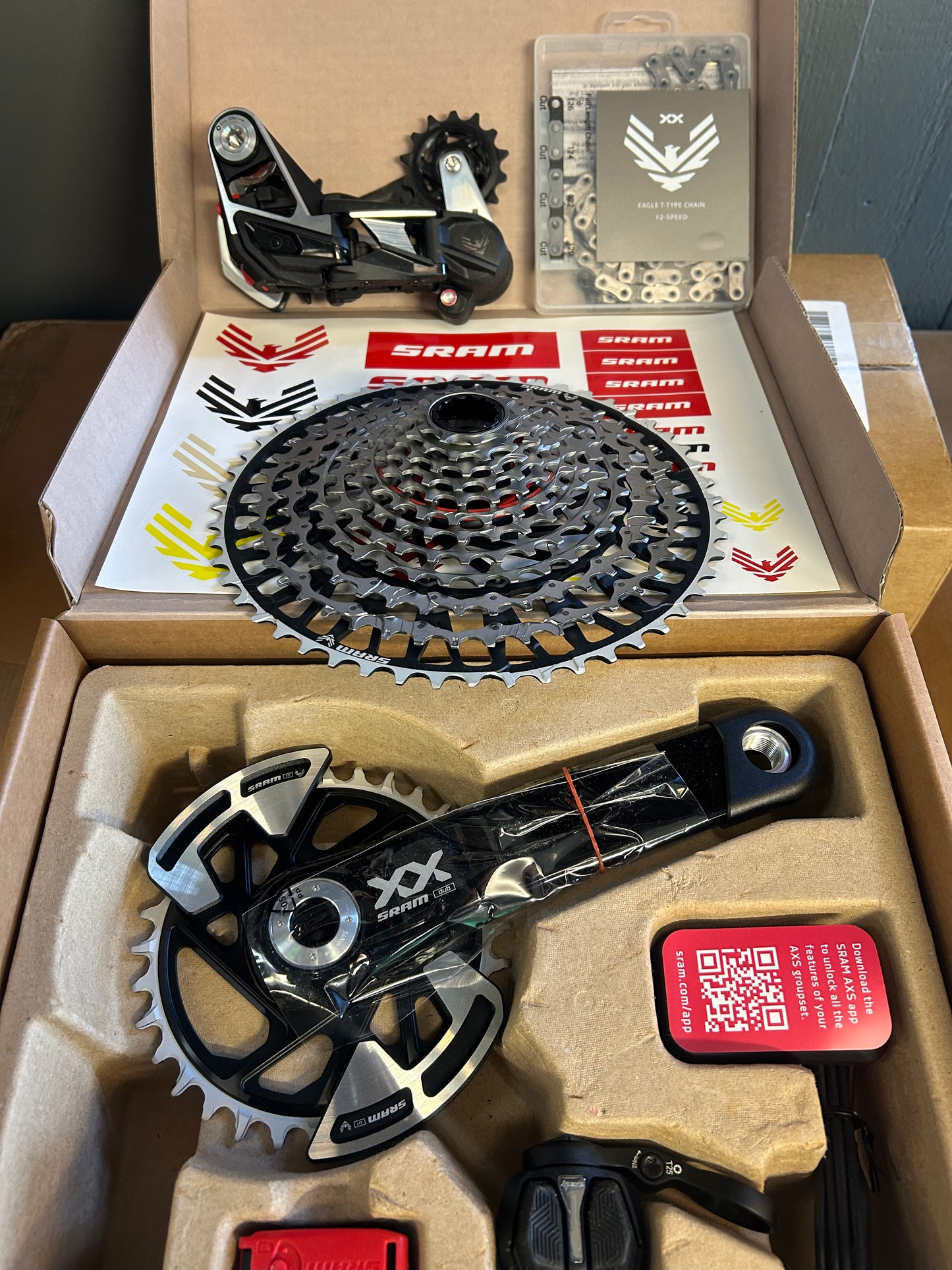 Sram XX T-type groupset